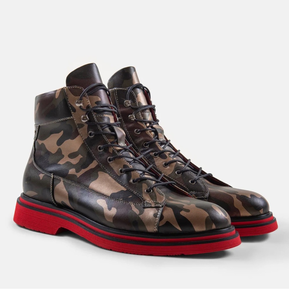 MARC NOLAN Aiden Camo Boots